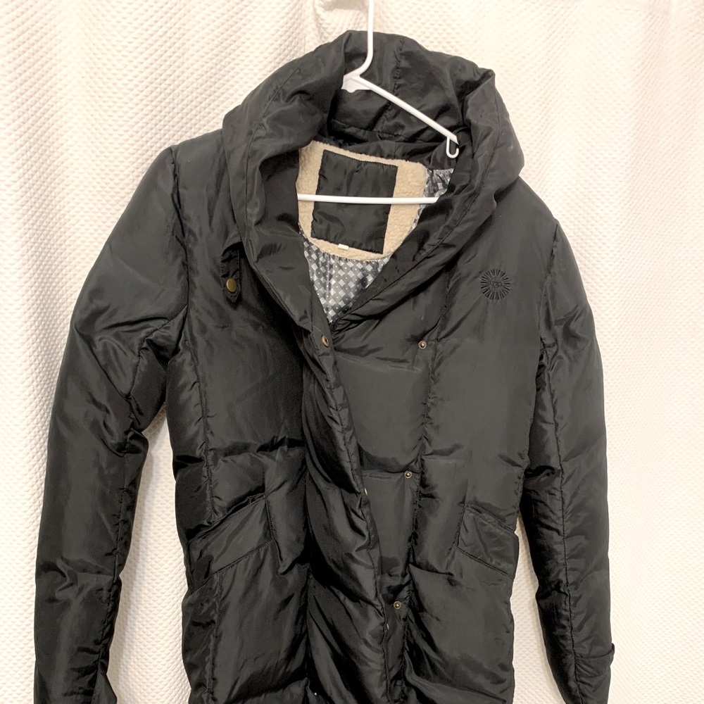 UGG Long Puffer Jacket with hood